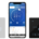 neostat pro and touch thermostats lined up with neopro app on a mobile.